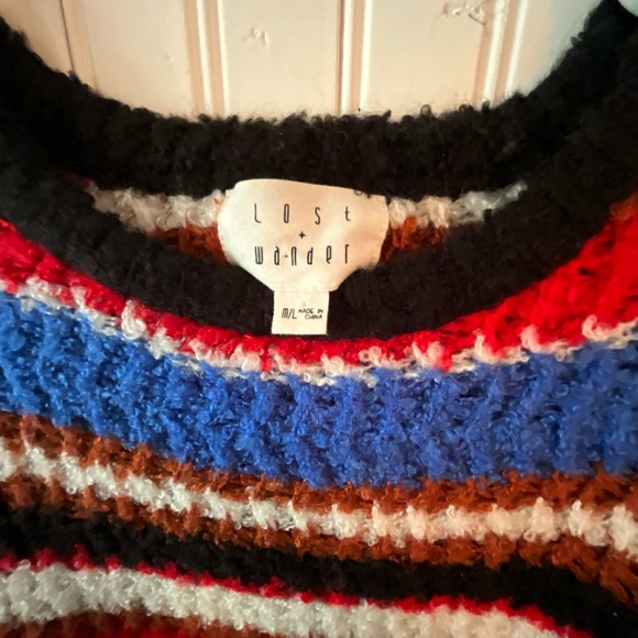 Long Sleeved Striped Sweater (M/L) - Picture 2 of 5